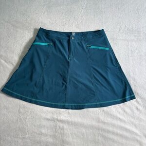 Title Nine Teal green swingtastic skort skirted shorts